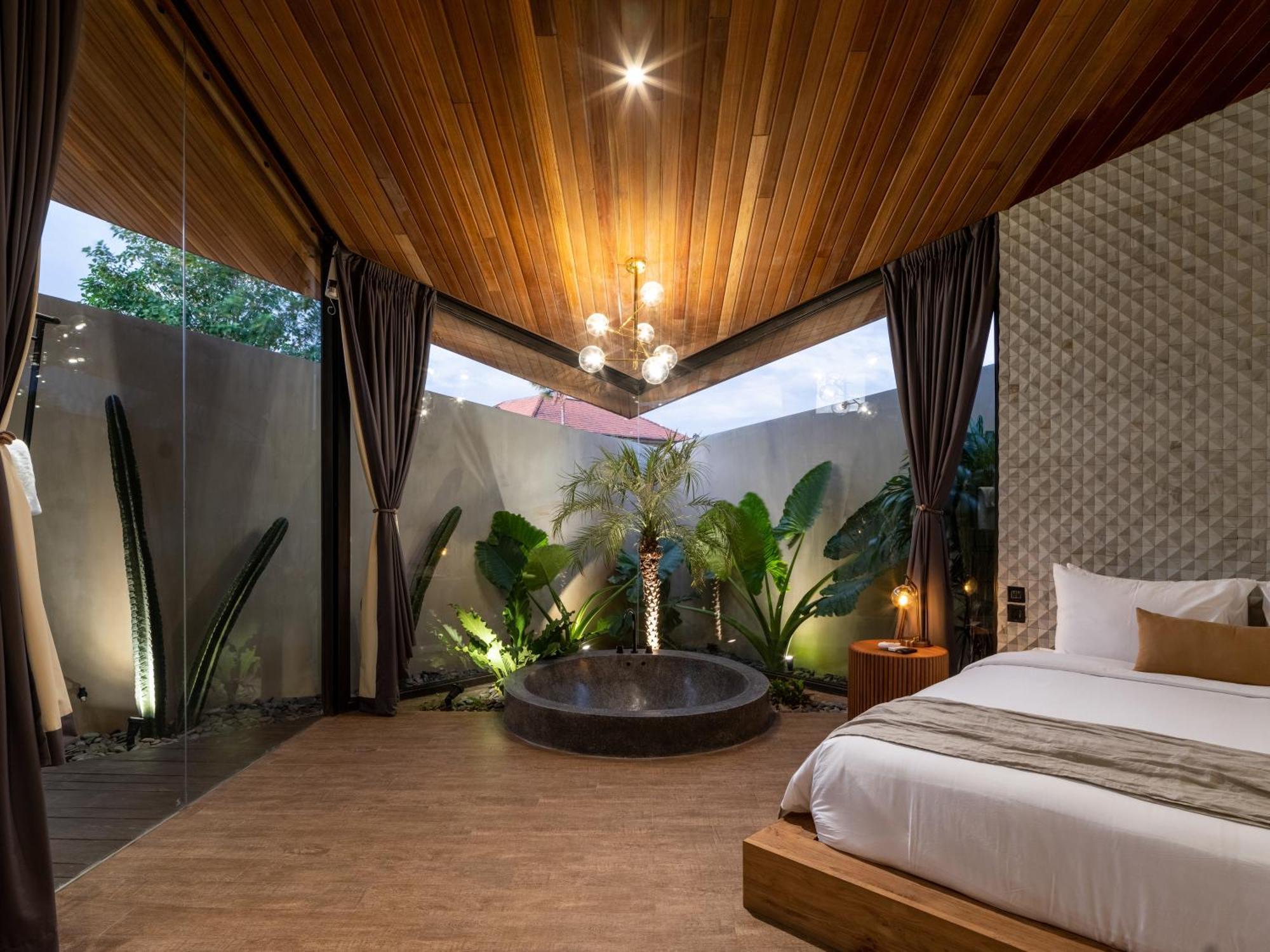 Villa Feh Bali By House Of Winds - Neo Tropical Eden Near Canggu Kerobokan  Ngoại thất bức ảnh