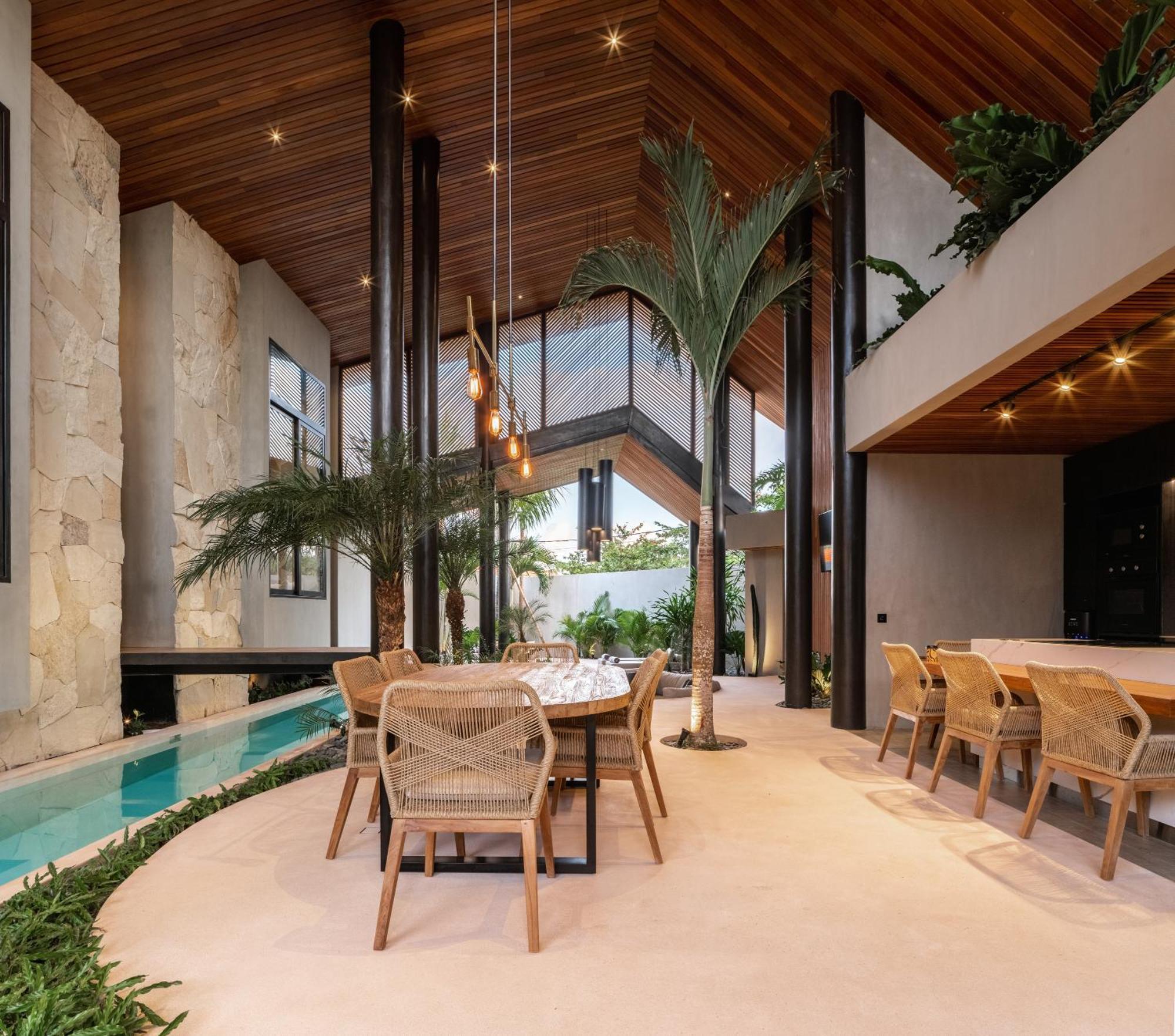 Villa Feh Bali By House Of Winds - Neo Tropical Eden Near Canggu Kerobokan  Ngoại thất bức ảnh
